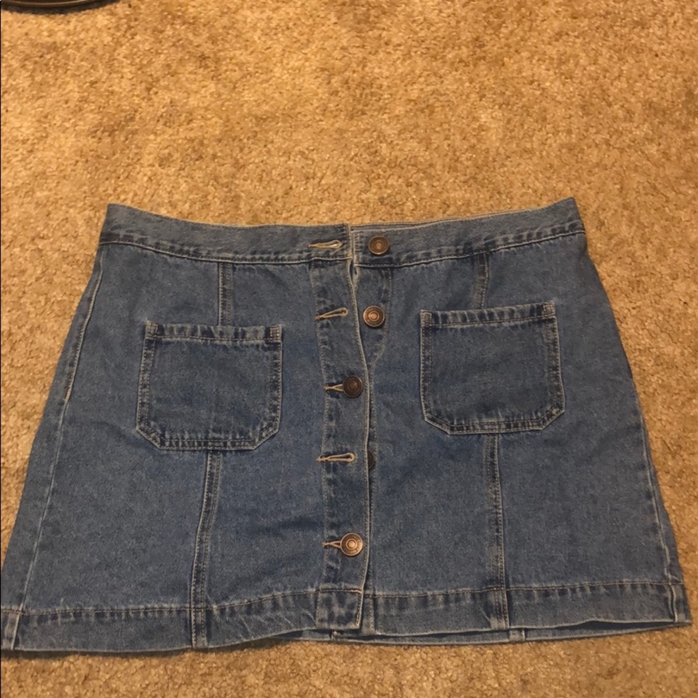 Forever 21 jean skirt
